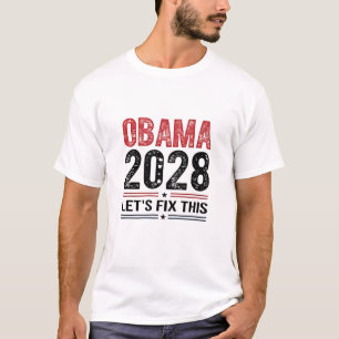 Camiseta Michelle Obama para el presidente Obama 2028