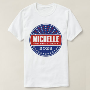 Camiseta Michelle Obama Presidenta 2028