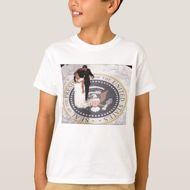 Camiseta Michelle y Barack Obama (Anverso)