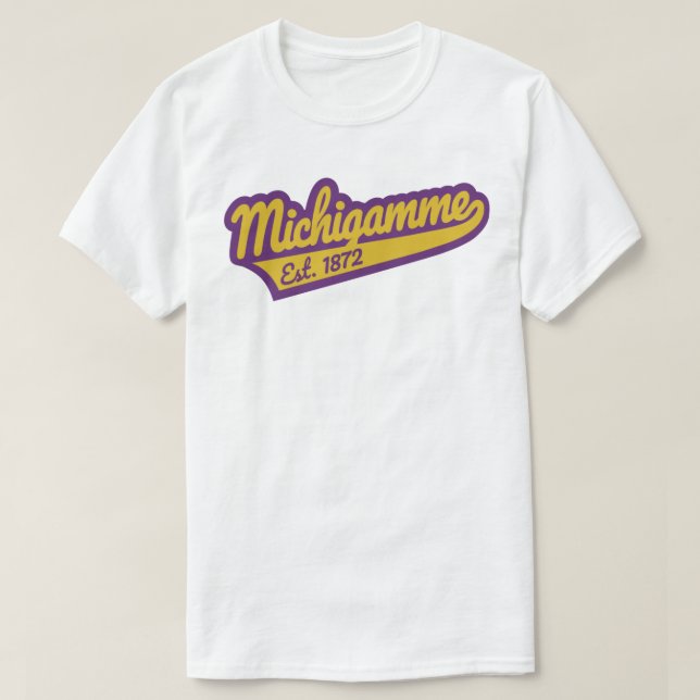 Camiseta Michigamme 150 (Diseño del anverso)