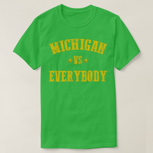 Camiseta Michigan9 (Diseño del anverso)