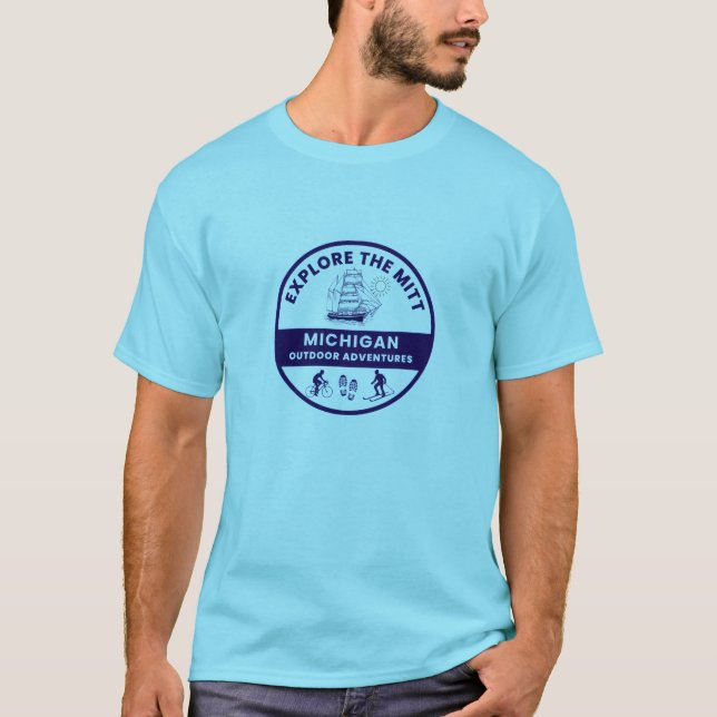 Camiseta Michigan Adventures T-Shirt (Anverso)