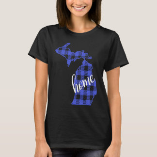 Camiseta Michigan Búfalo En El País De Origen Azul