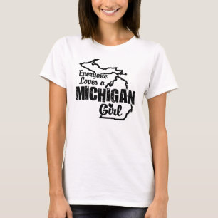 Camiseta Michigan Chica