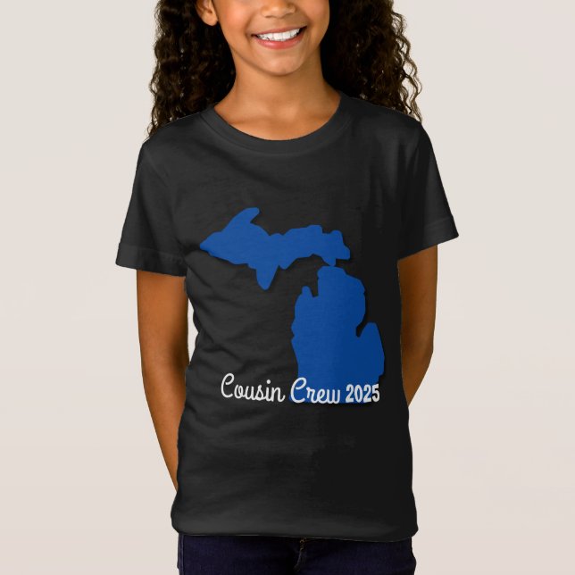 Camiseta MICHIGAN de la tripulación de primo (Anverso)