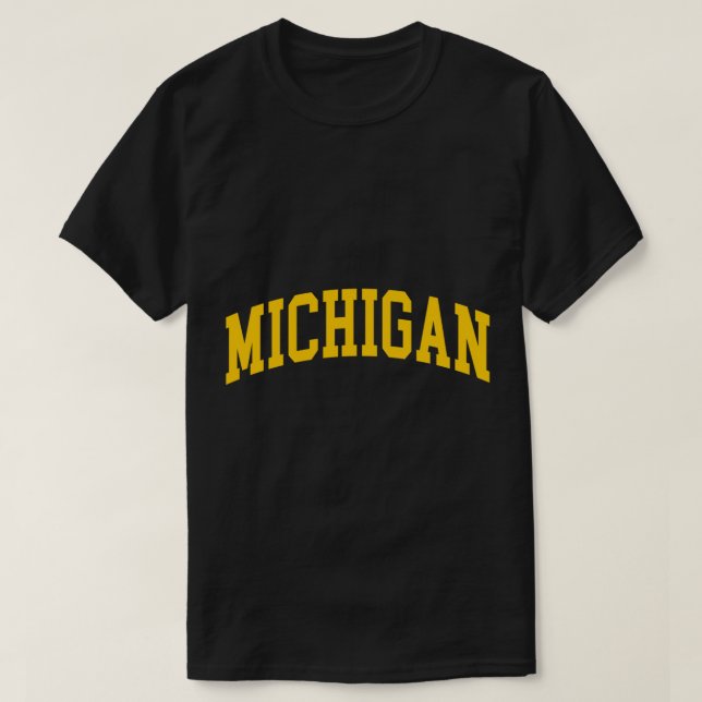 Camiseta Michigan - Diseño de retroceso - Sudadera clásica (Diseño del anverso)