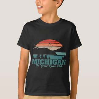Camiseta Michigan El Estado De Los Grandes Lagos Orgulloso