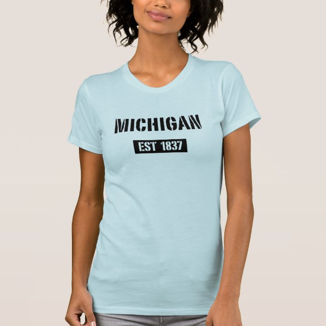 Camiseta Michigan EST 1837 (Anverso)