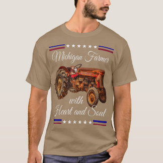 Camiseta Michigan Farmer Retro