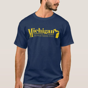 Camiseta Michigan Gold