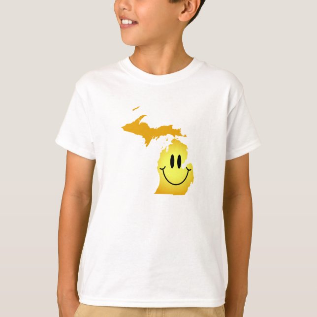 Camiseta Michigan hace frente (Anverso)