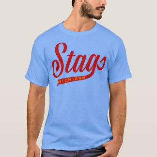 Camiseta Michigan: Hockey WHA 1974