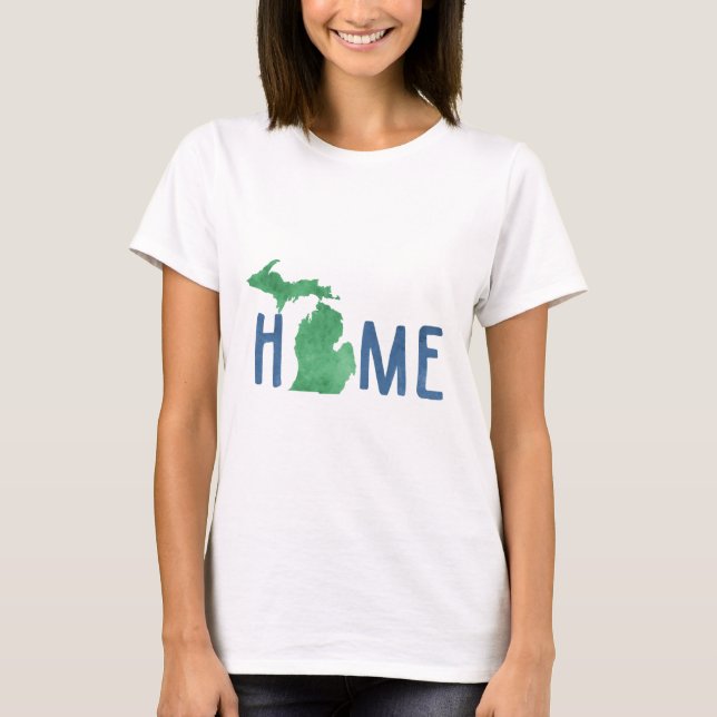Camiseta Michigan Home t-Shirt (Anverso)