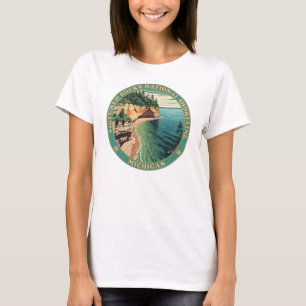 Camiseta Michigan, la costa nacional de las rocas