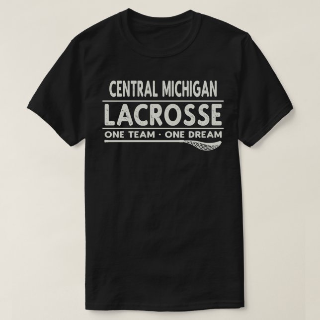 Camiseta Michigan Lacrosse One Team One Dream (Diseño del anverso)