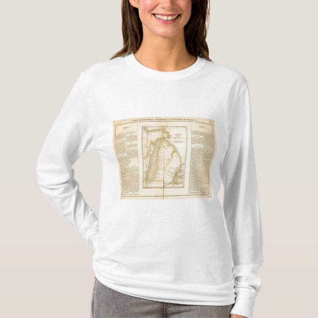 Camiseta Michigan los E.E.U.U. (Anverso)