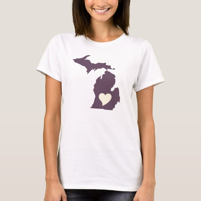 Camiseta Michigan Love (Anverso)