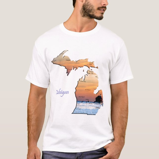 Camiseta Michigan Love (Anverso)