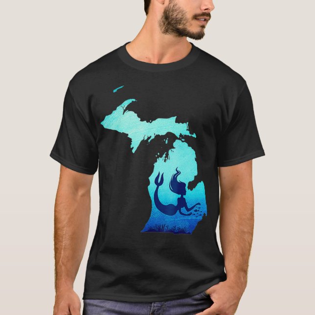 Camiseta Michigan Mermaid Lovers (Anverso)
