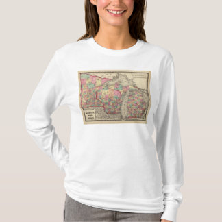 Camiseta Michigan, Minnesota, y Wisconsin