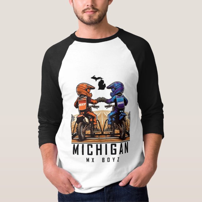 Camiseta michigan mx boyz (Anverso)