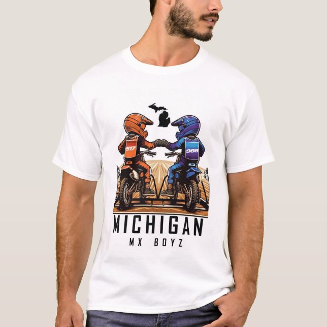 Camiseta Michigan Mx Boyz Mens T-Shirt (Anverso)