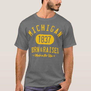 CAMISETA MICHIGAN NACIÓ Y SE LEVANTÓ