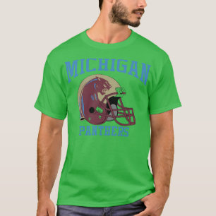 Camiseta Michigan Panthers Helmet