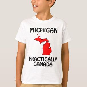 Camiseta Míchigan - Prácticamente Canadá