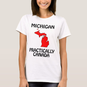 Camiseta Michigan - Prácticamente Canadá