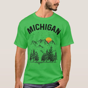 Camiseta Michigan State Vintage Retro