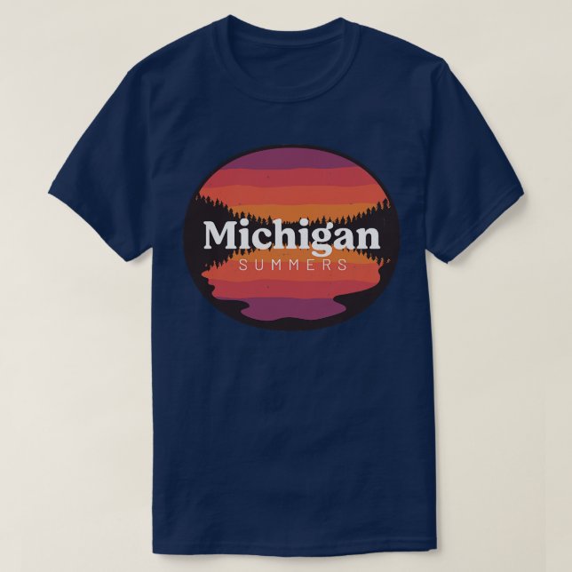 Camiseta Michigan Summers (Diseño del anverso)