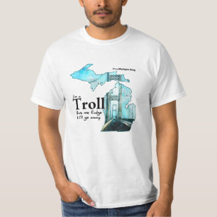 Camiseta Michigan Troll: ¡Dame Fudge!