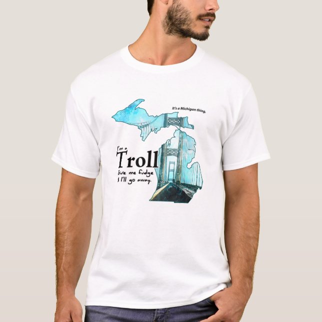 Camiseta Michigan Trolls (Anverso)
