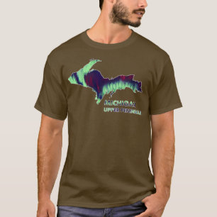 Camiseta Michigan UP Northern Lights
