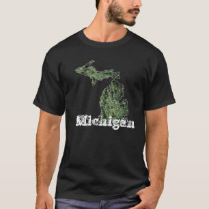 Camiseta Michigan verde