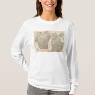 Camiseta Michigan, Wisconsin