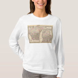 Camiseta Michigan, Wisconsin