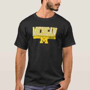 Camiseta Michigan Wolverines Shadow Navy Licencia Oficial