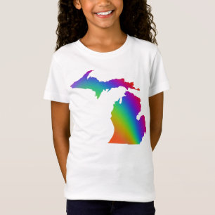 Camiseta Michigander arco iris el amor es amor