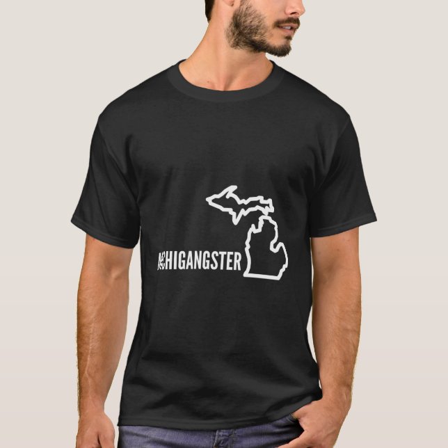 Camiseta Michigangster (Anverso)