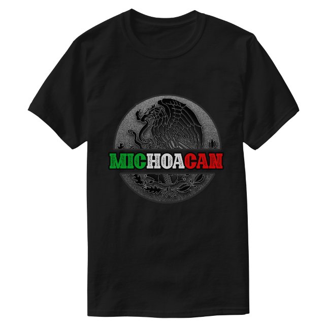 Camiseta Michoacán México (Mens Michoacan Mexico Tshrt T-Shirt)