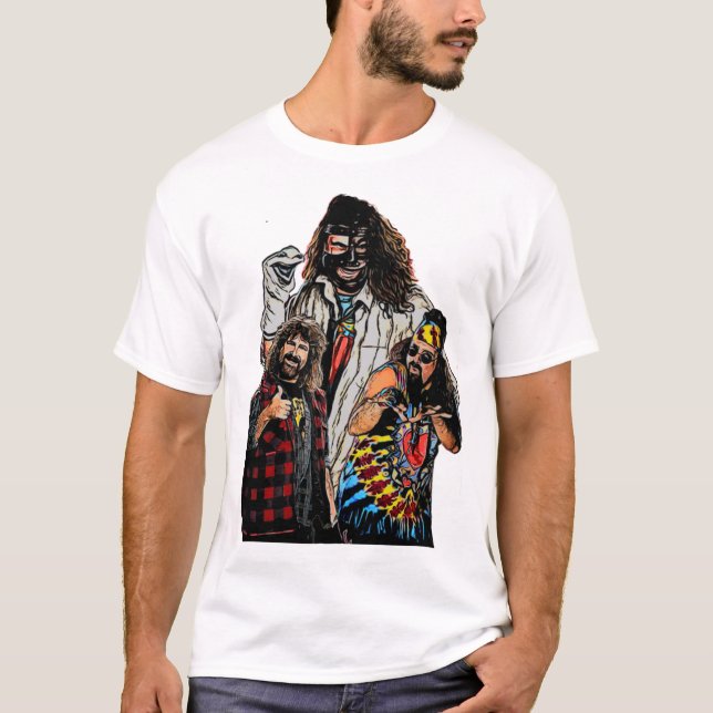Camiseta Mick Foley T-ShirtMick Foley (Anverso)