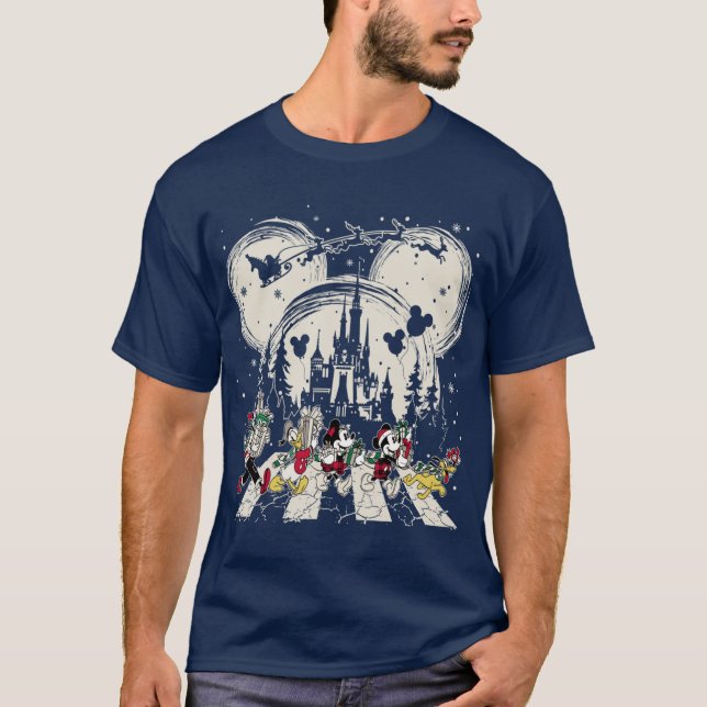 Camiseta Mickey and Friends Christmas friends (Anverso)