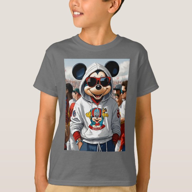 Camiseta "Mickey elegante: Las crónicas de la casa blanca" (Anverso)