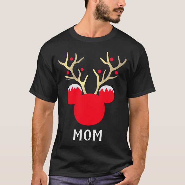 Camiseta Mickey Family Christmas Mom  (Anverso)