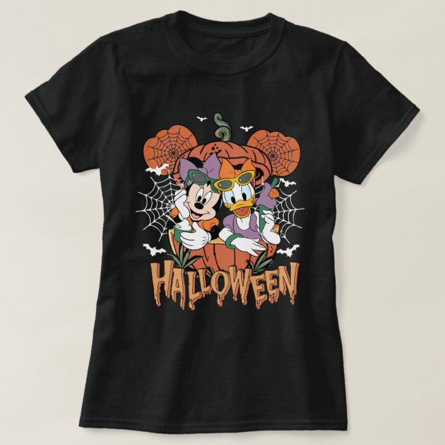 Camiseta mickey halloween (Diseño del anverso)
