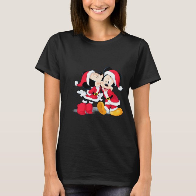 Camiseta Mickey Minnie Jingle Bell Fun  (Anverso)