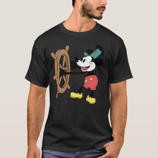 Camiseta Mickey Steamboat Willie (dominio público)
