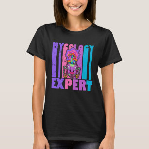 Camiseta Micólogo de hongos biólogo micólogo psilocibina